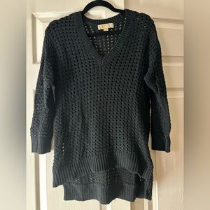 Michael Kors crochet lightweight sweater
